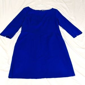 Like New! Gap Size 8 Royal Blue Long Sleeve Dress